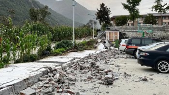 चीनमा लकडाउन गरेकै ठाउँमा भूकम्प, ४६ को मृत्यु